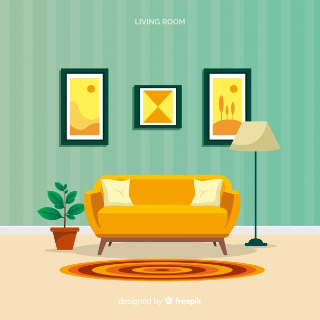 626x626 Living Room Vectors, Photos And Free Download