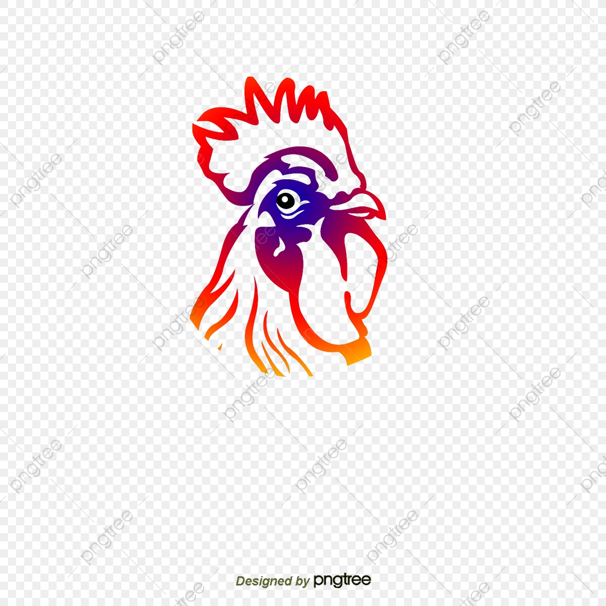 1200x1200 Rooster Head Logo, Head Vector, Logo Vector, Vector Png And Vector
