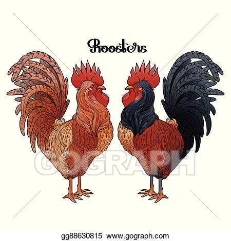 Rooster Vector Art