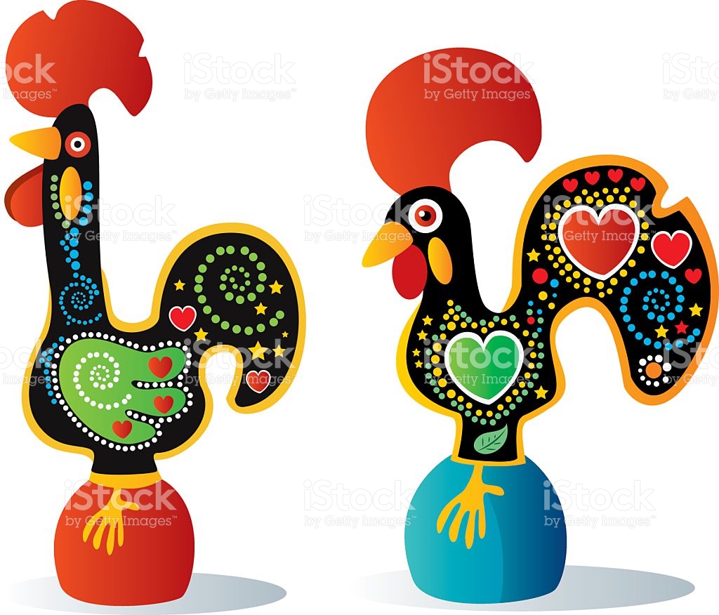 1024x876 Portuguese Rooster Clipart