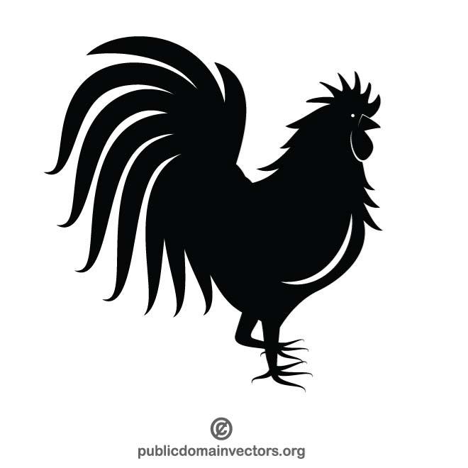 660x660 Rooster Outline Image