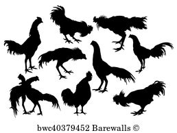 258x194 Rooster Art Vector Posters And Art Prints Barewalls