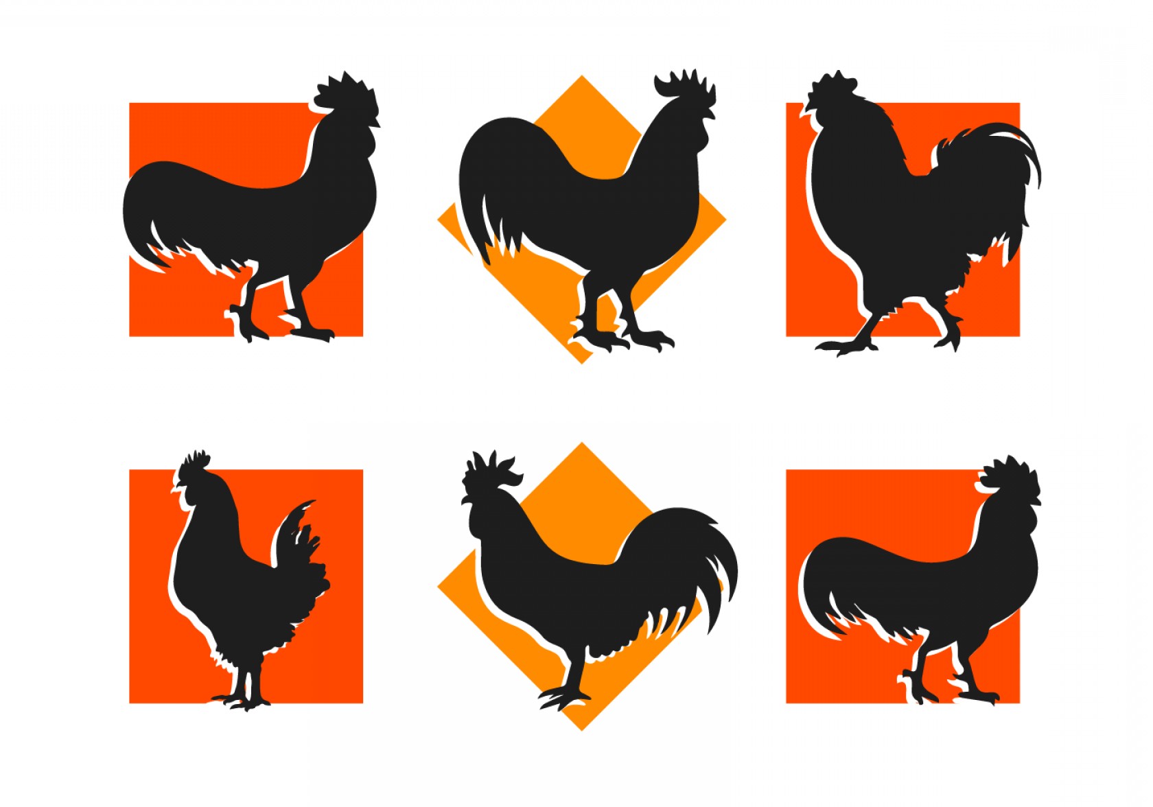 1680x1176 Crow Silhouette Rooster Vector Catchsplace