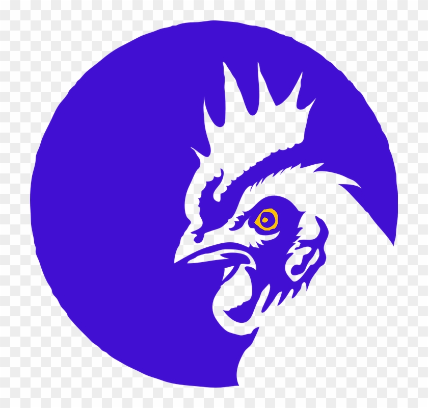 840x800 Free Rooster Vector Art