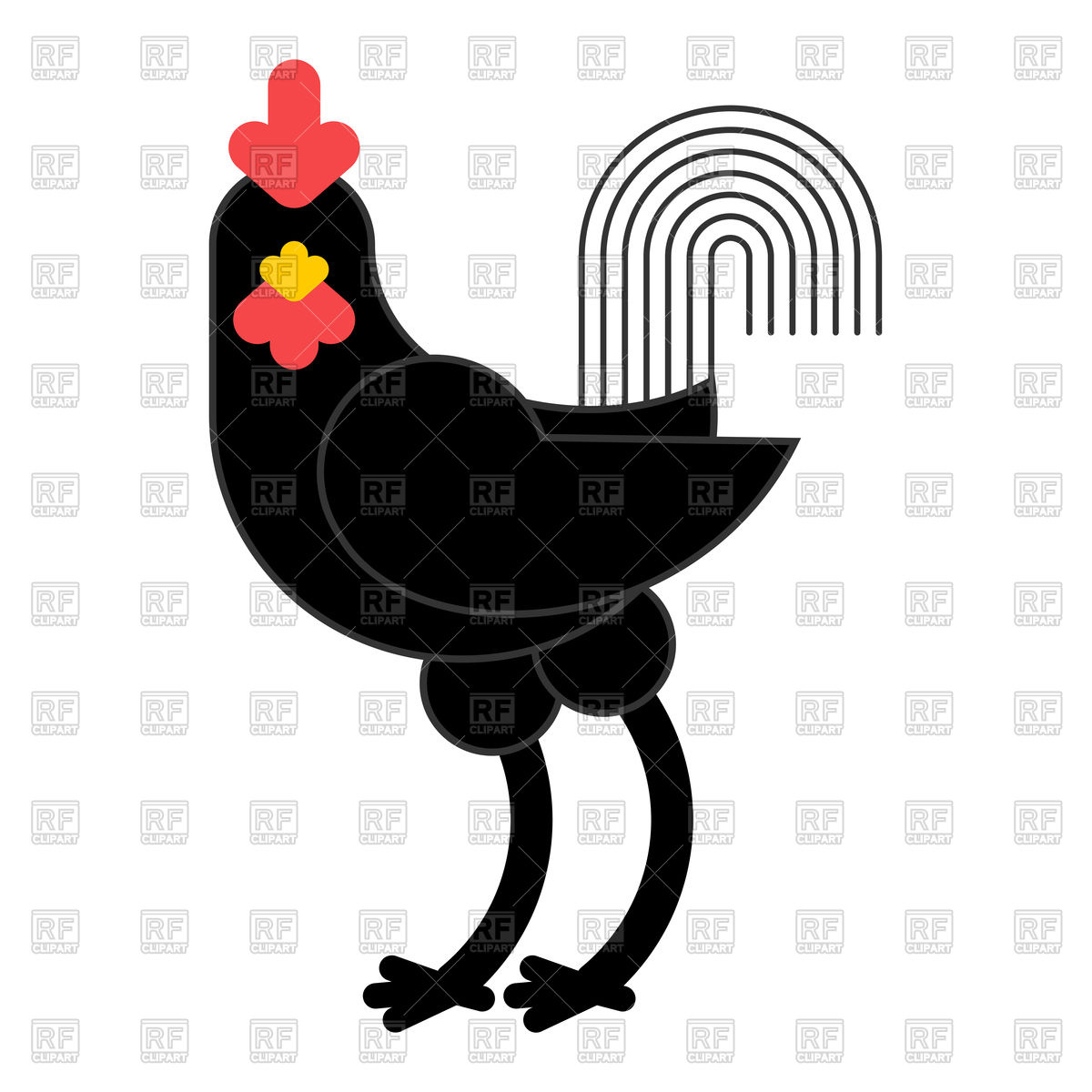 Rooster Vector Free at Vectorified.com | Collection of Rooster Vector