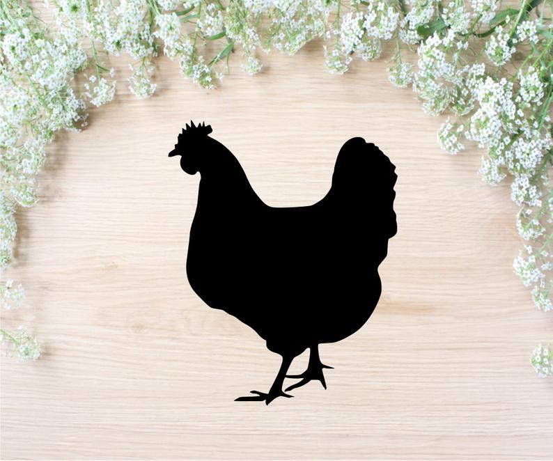 Download Rooster Vector Silhouette Free at Vectorified.com ...