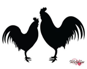 300x240 Psp Silhouette Stencils Rooster Vector, Rooster Silhouette