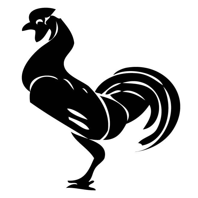 Download Rooster Vector Silhouette Free at Vectorified.com ...