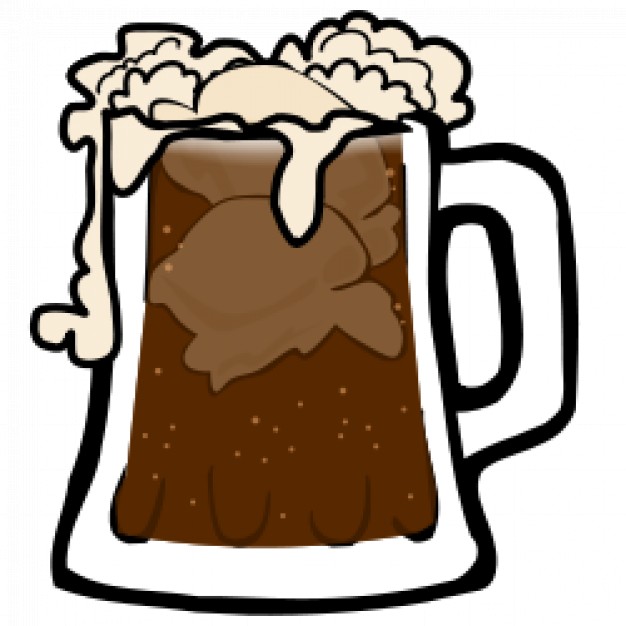 626x626 Root Beer Float Vector Free Download
