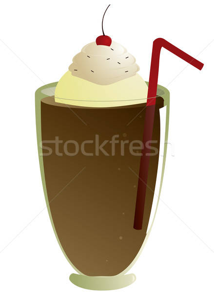 439x600 Root Beer Float Vector Illustration Melissa Patton