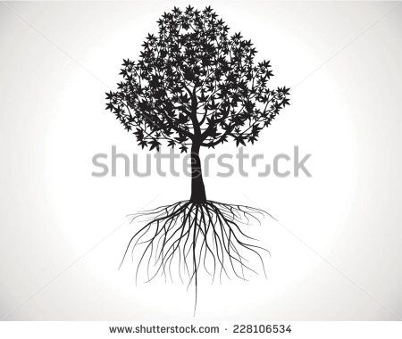 450x380 Tree Root Graphics Free Vector For Free Download