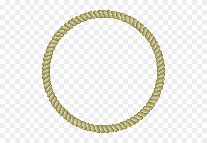 840x580 Vector Illustration Of A Round Rope Border