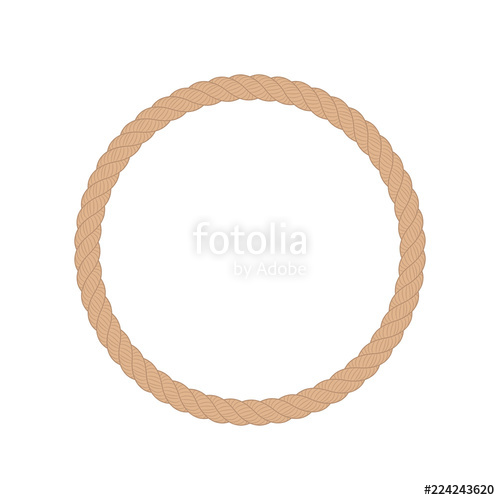 Rope Circle Vector Isolated Stock Image And Royalty Free 500x500 Rope Circle Vector Isolated Stock Image And Royalty Free