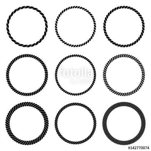 Rope Circle Vector at Vectorified.com | Collection of Rope Circle ...