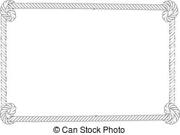 Rope Frame Vector
