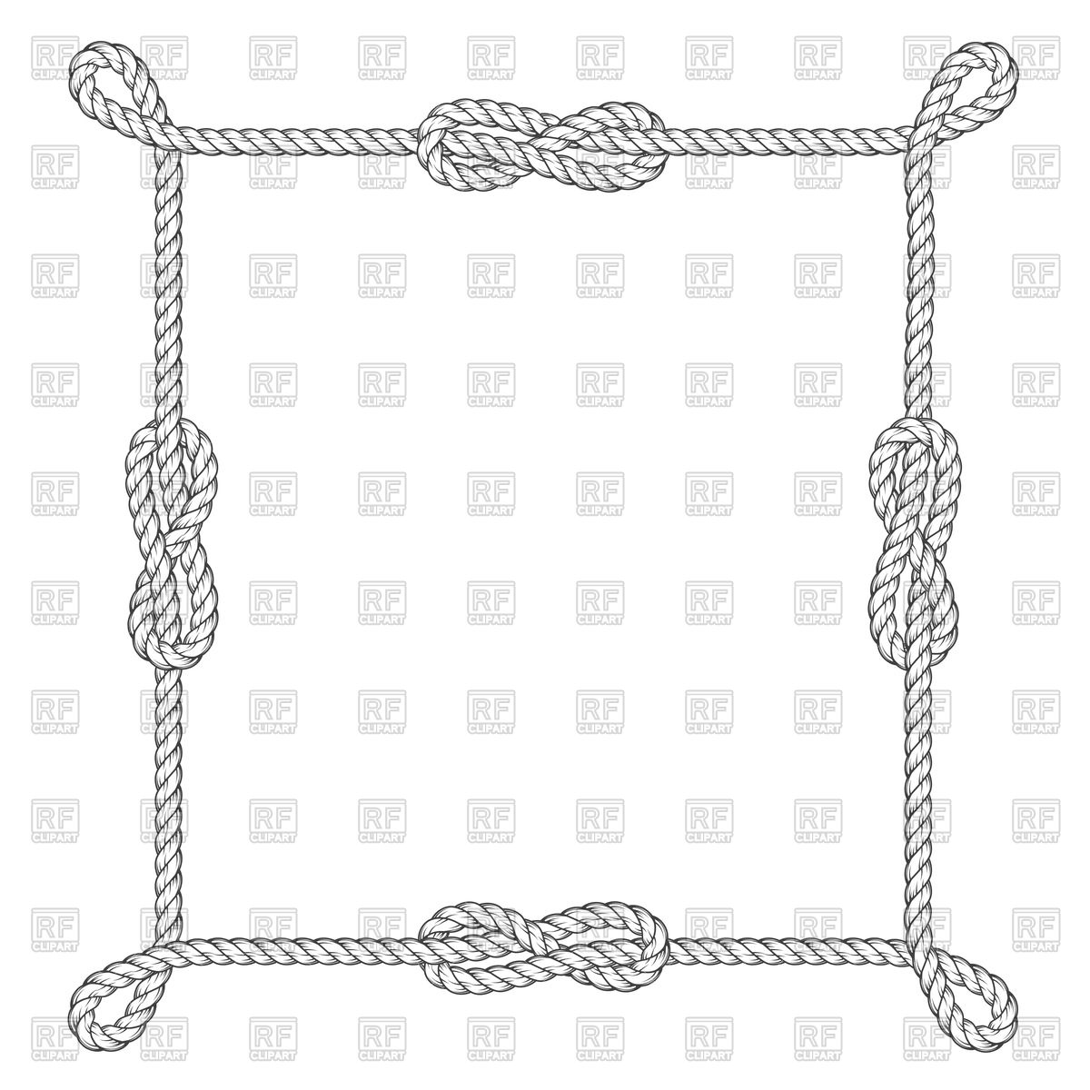 Rope Frame Vector at Collection of Rope Frame Vector free for personal use