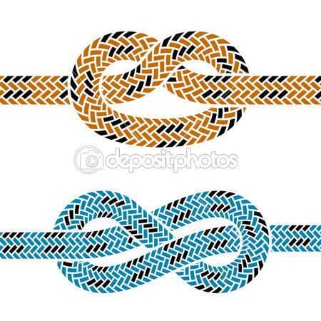 Climbing Rope Knot Symbols 450x450 Climbing Rope Knot Symbols