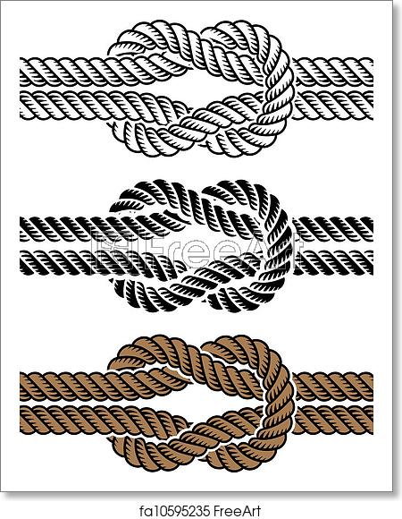 Free Art Print Of Vector Black Rope Knot Symbols Freeart 450x580 Free Art Print Of Vector Black Rope Knot Symbols Freeart