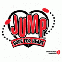 200x200 Jump Rope For Heart Logo Vector