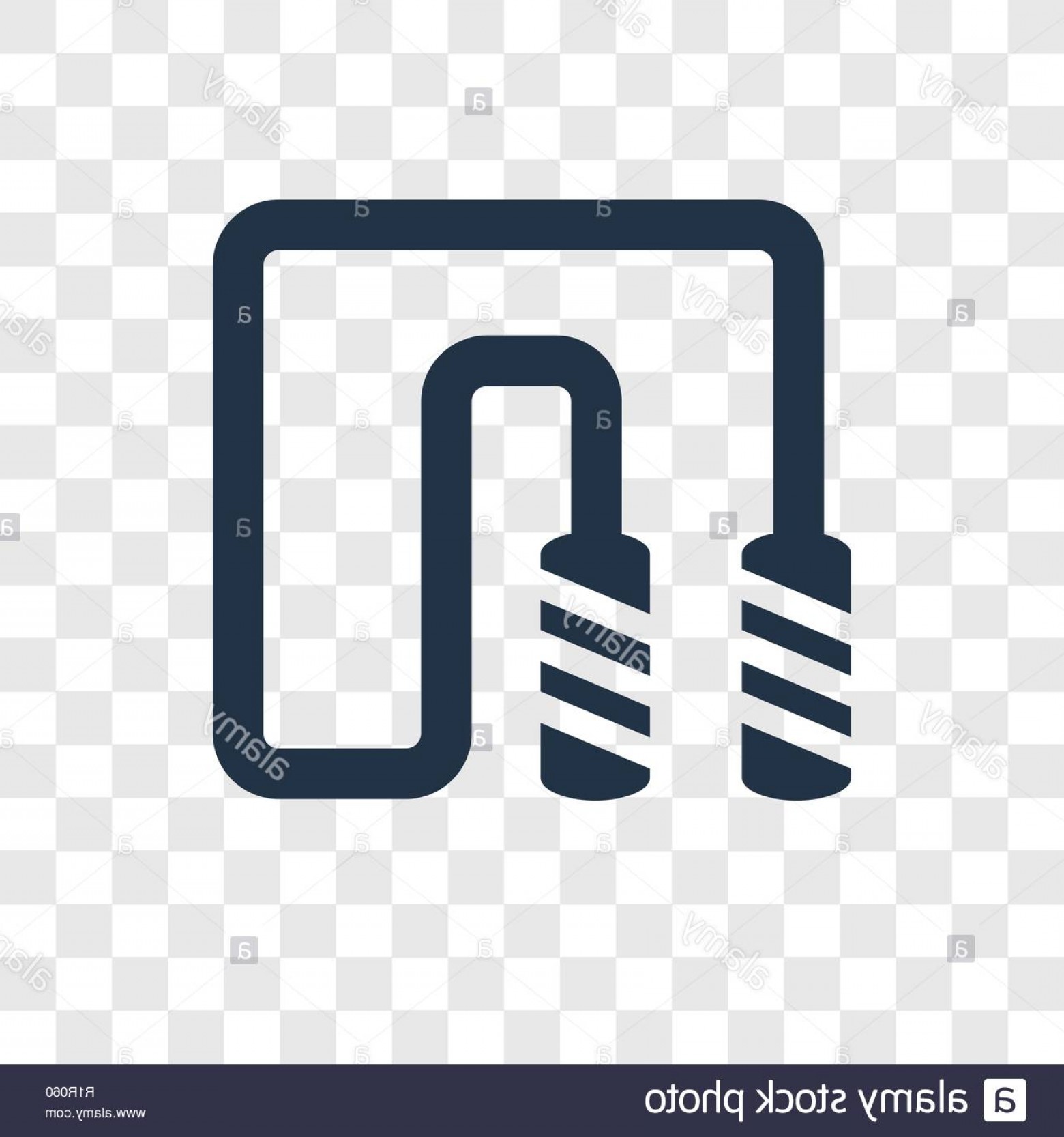 1560x1666 Jumping Rope Vector Icon Isolated On Transparent Background