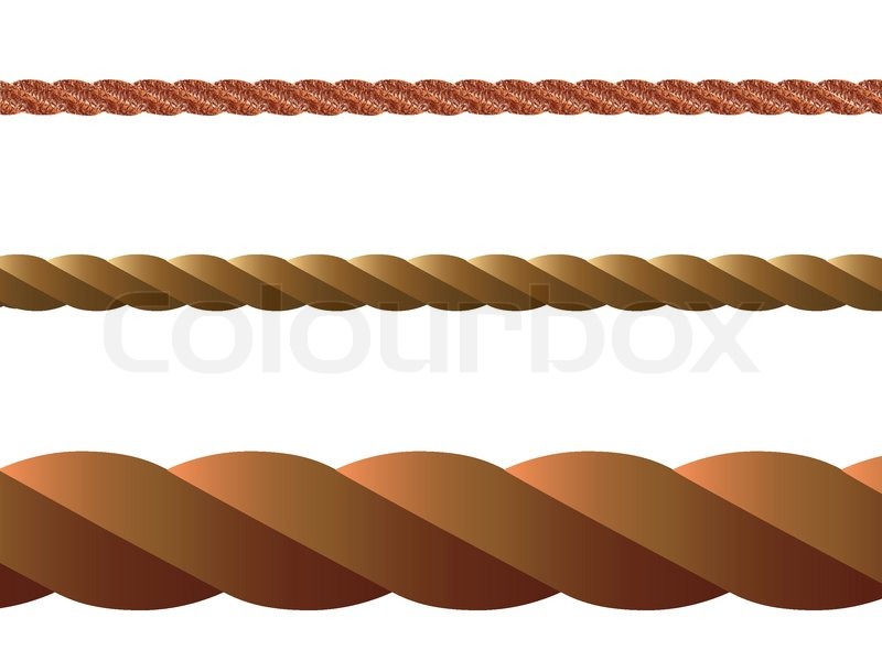 800x600 Rope Vector Against White Background, Stock Vector Colourbox