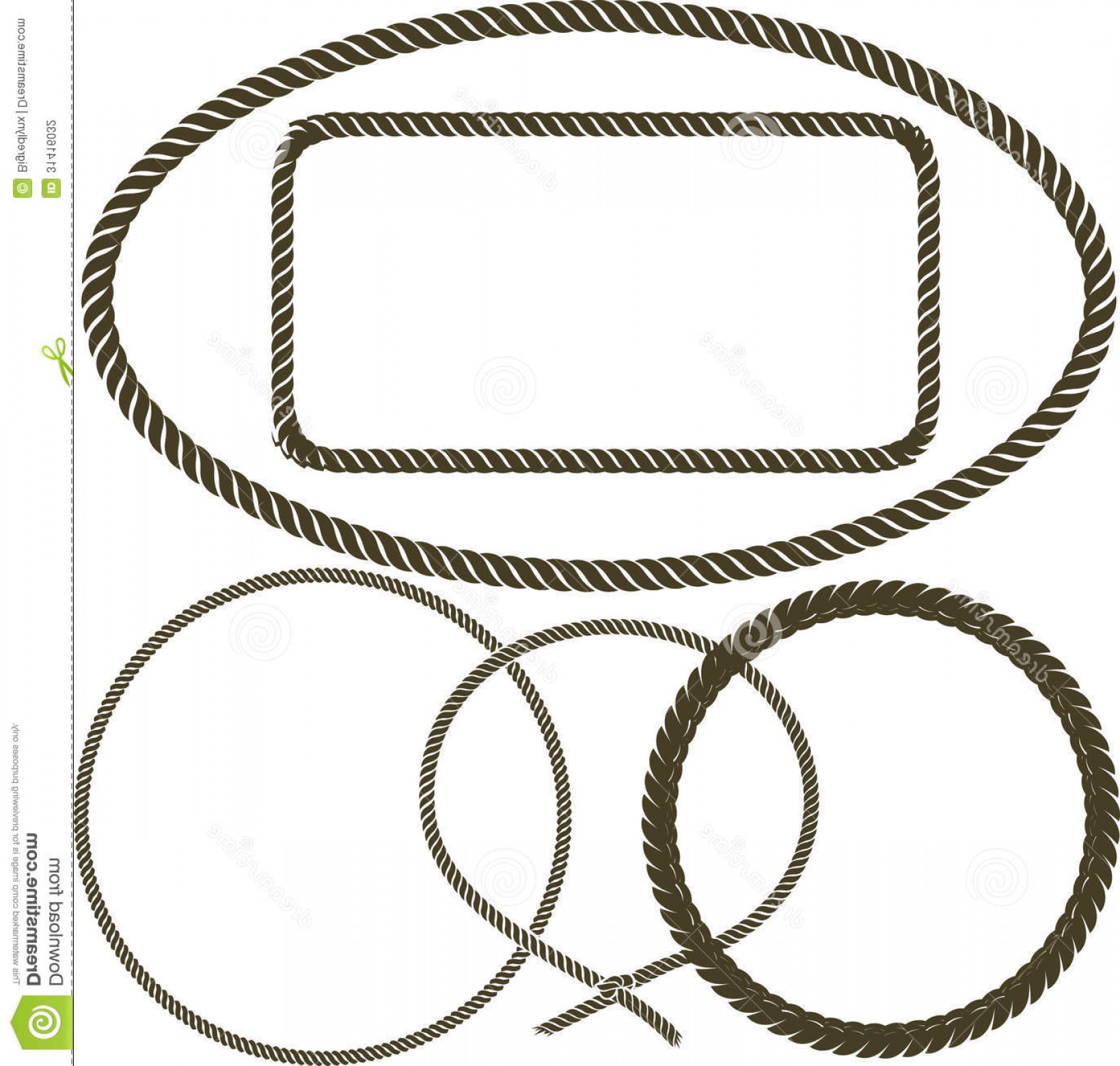 1639x1560 Oval Rope Vector Savoyuptown
