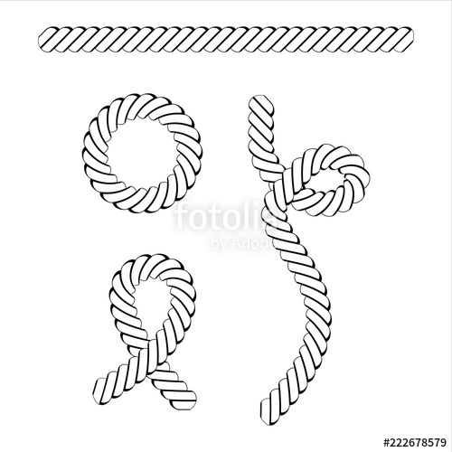 Rope Vector Art at Vectorified.com | Collection of Rope Vector Art free ...