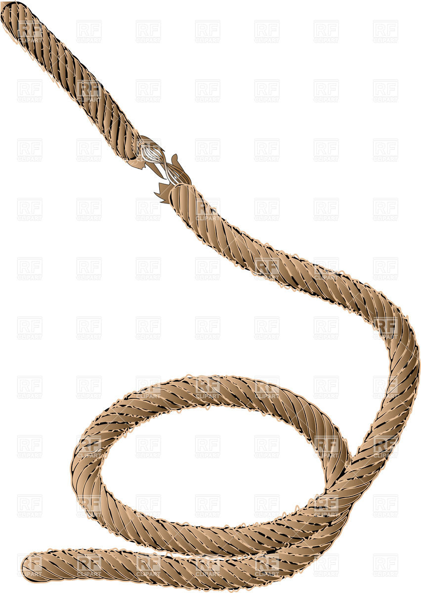 852x1200 Old Rope Vector Image Of Objects Arkela