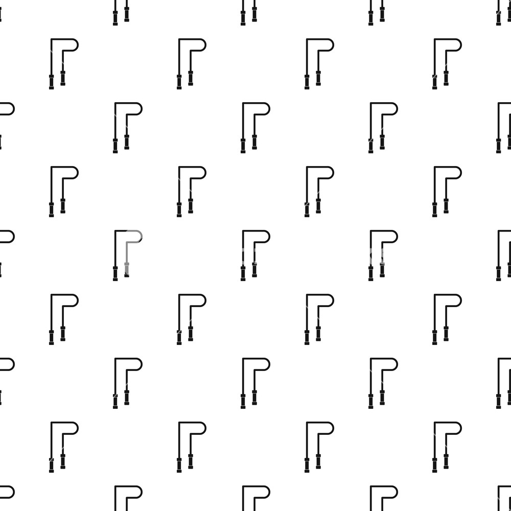 1000x1000 Skipping Rope Pattern Simple Illustration Of Skipping Rope Vector