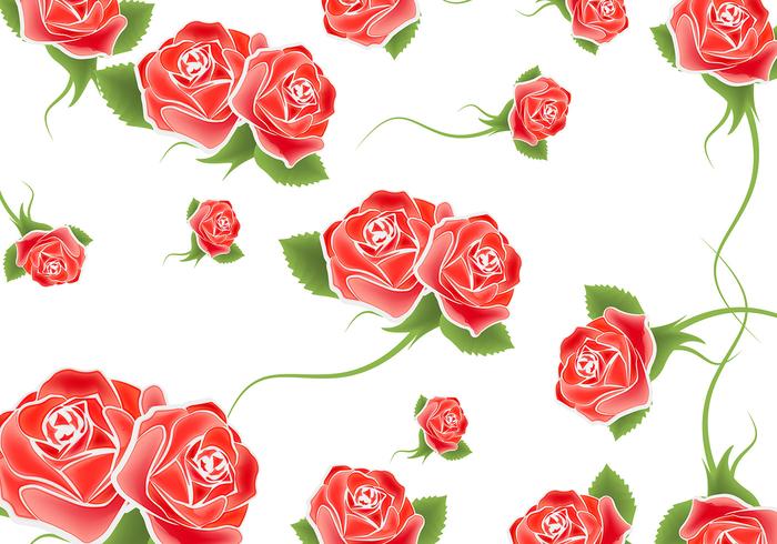 700x490 Roses Background Vector Stock Images