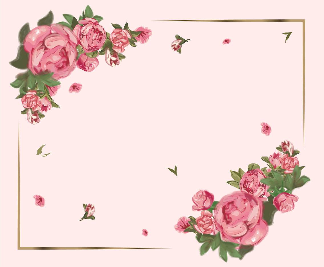 1136x936 Lovely Rose Flower Background Vector Vector Art Graphics