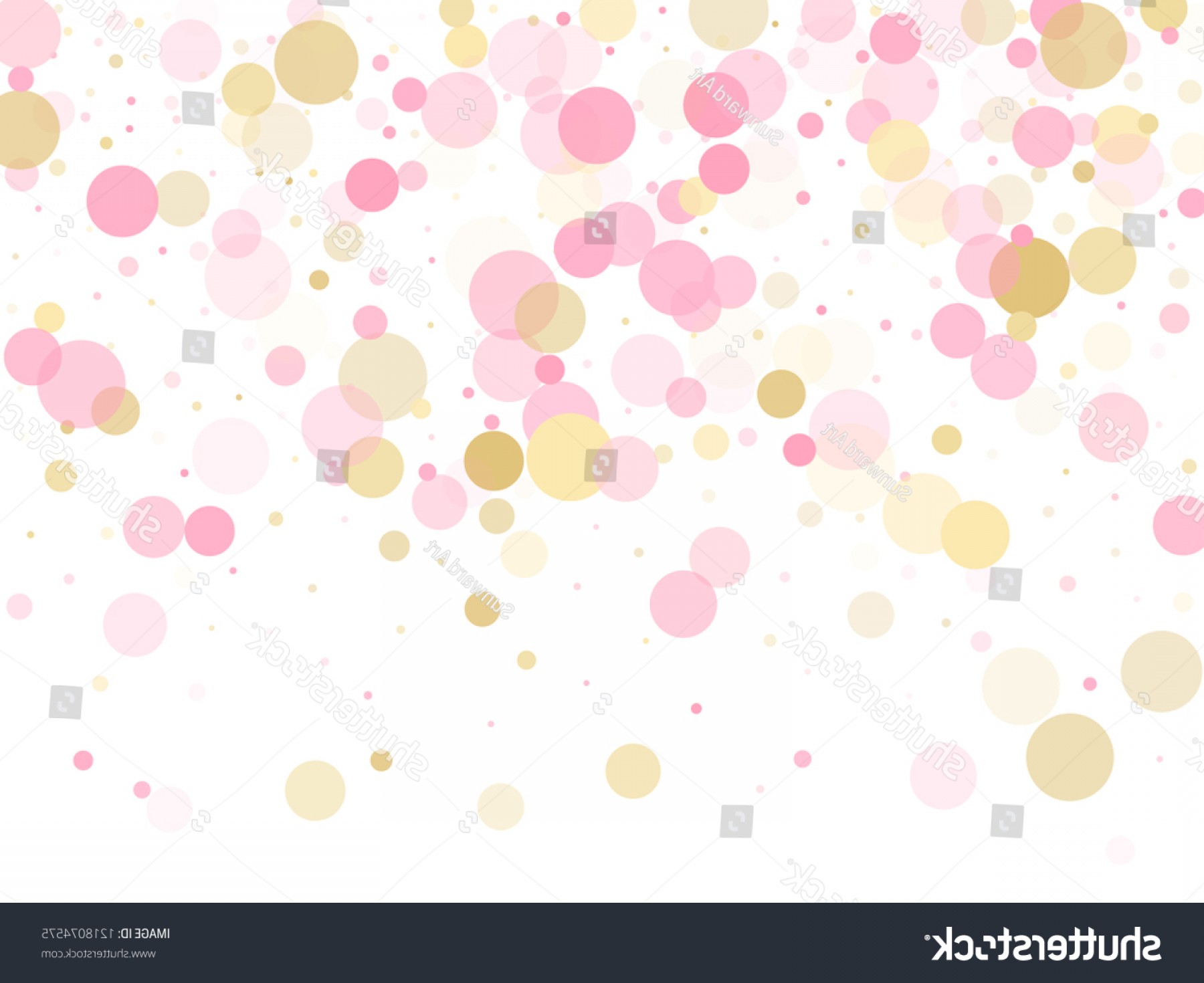 1800x1470 Rose Gold Confetti Circle Decoration Wedding Handandbeak