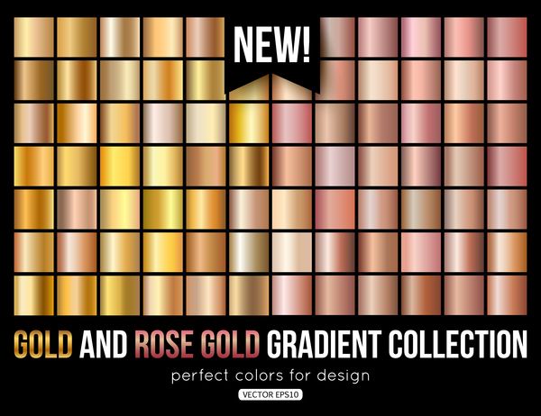 600x462 Gold With Rose Gold Gradient Vector Graphic Design Print Shop