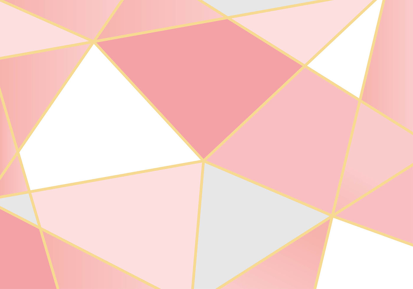 1400x980 Geometric Rose Gold Background