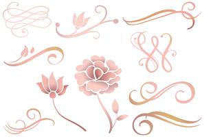297x200 Rose Gold Free Vector Art