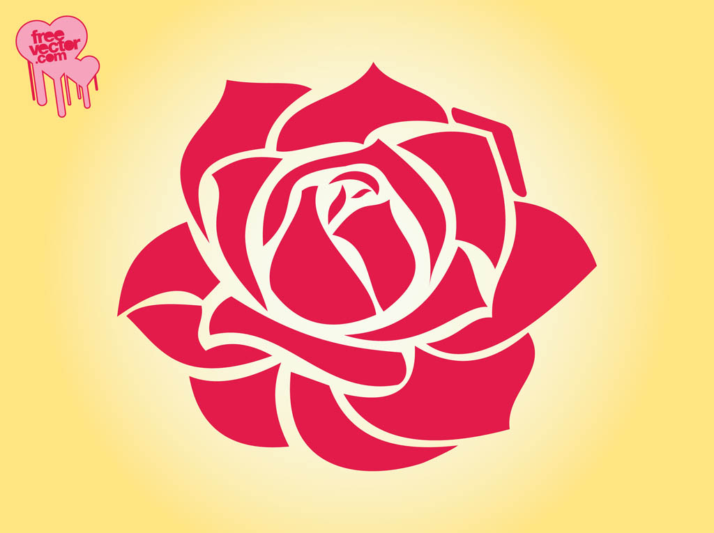 1024x765 Rose Icon Vector