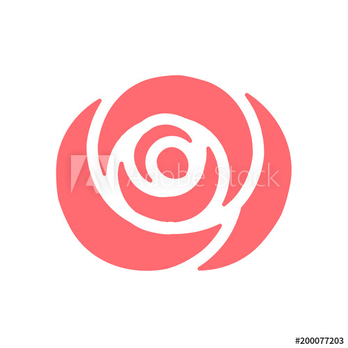 500x500 Rose Icon Vector