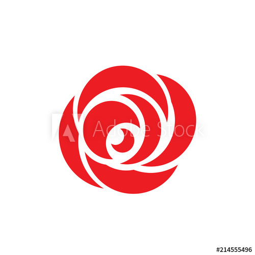 500x500 Black Rose Icon Vector