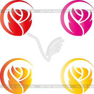 Rose, Flower, Collection, Button, Logo 300x300 Rose, Flower, Collection, Button, Logo