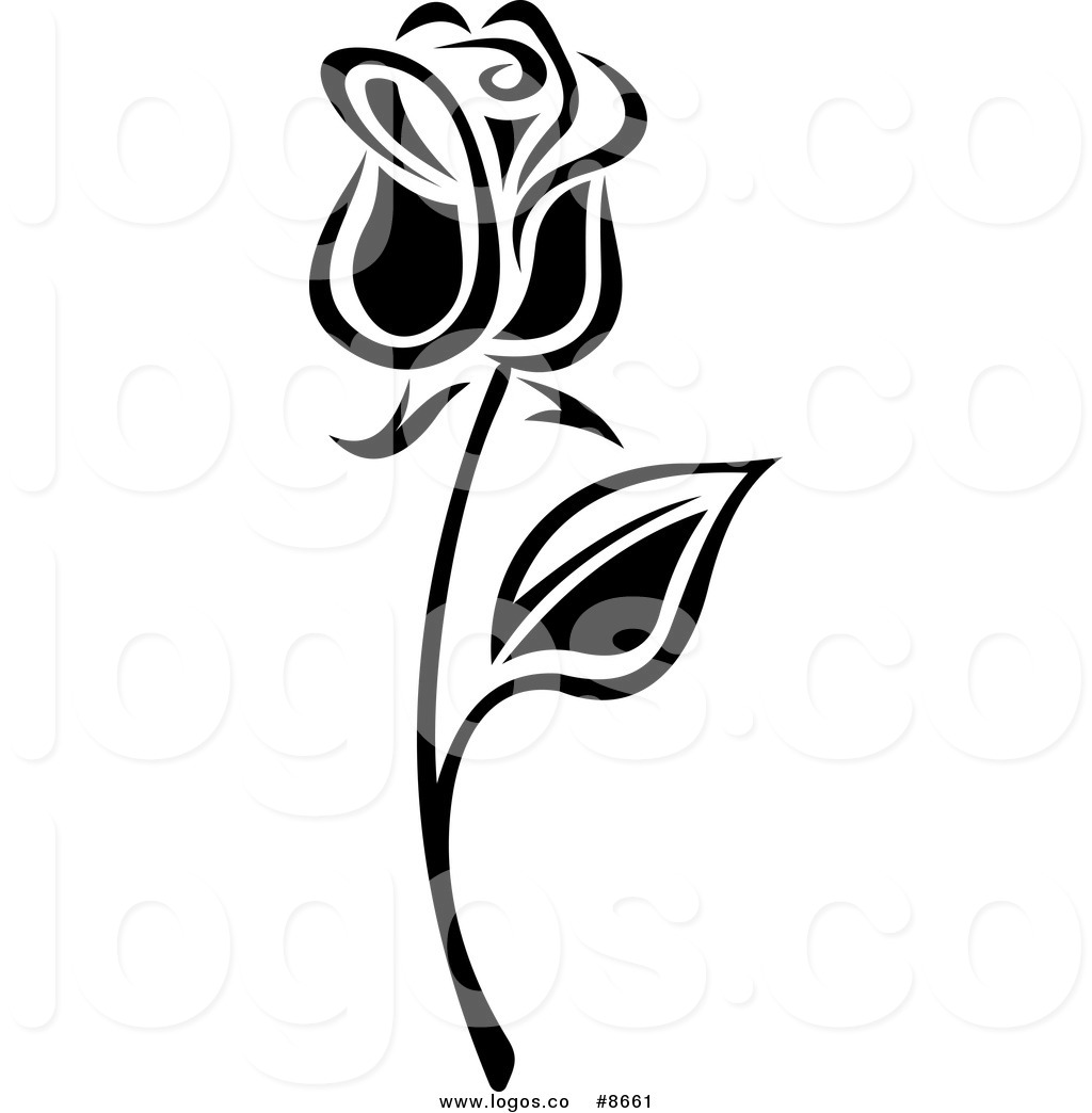 Royalty Free Clip Art Vector Black And White Long Stemmed Rose 1024x1044 Royalty Free Clip Art Vector Black And White Long Stemmed Rose