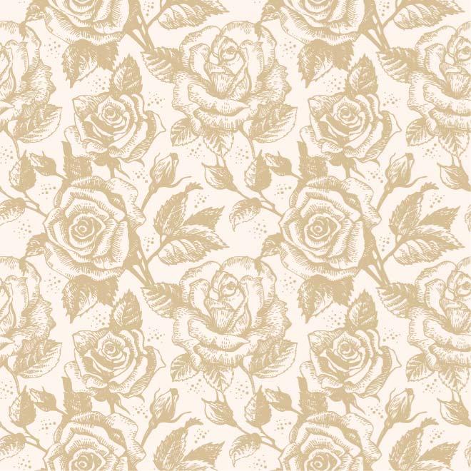 Rose Pattern Vector 660x660 Rose Pattern Vector