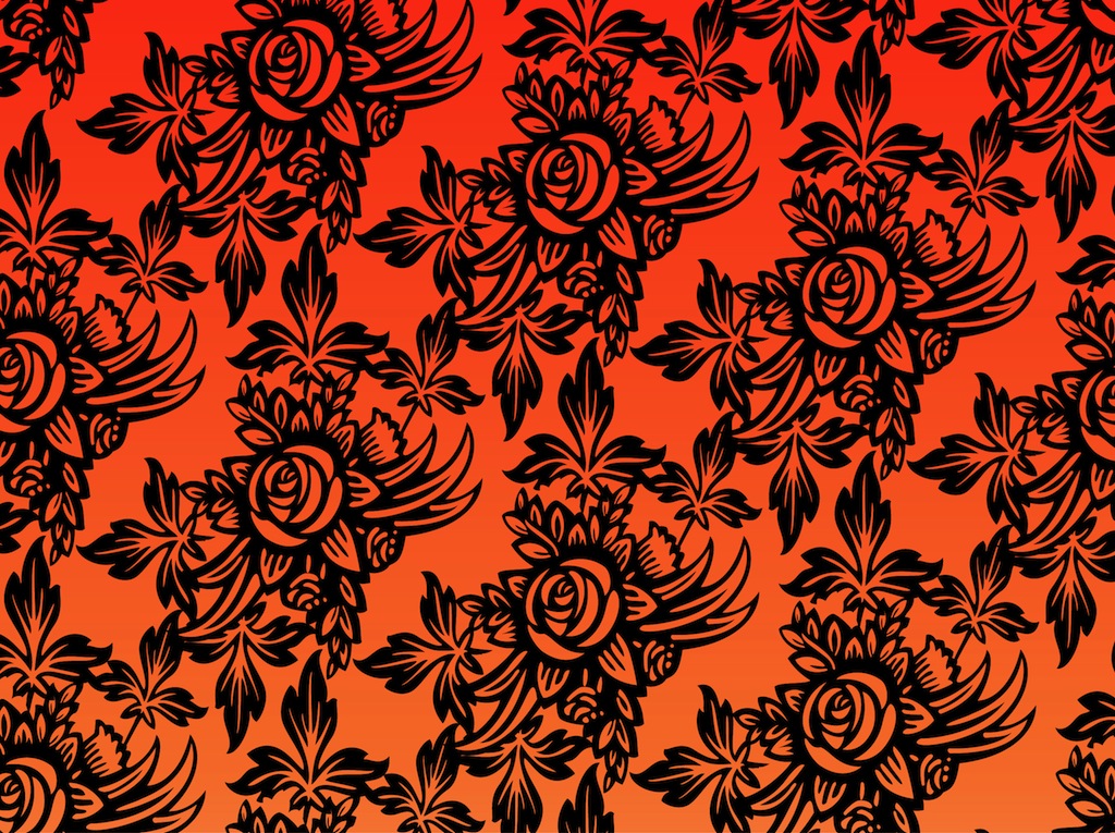 Classy Rose Pattern Vector Art Graphics 1024x765 Classy Rose Pattern Vector Art Graphics