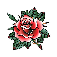 Rose Tattoo Vector at Vectorified.com | Collection of Rose Tattoo ...