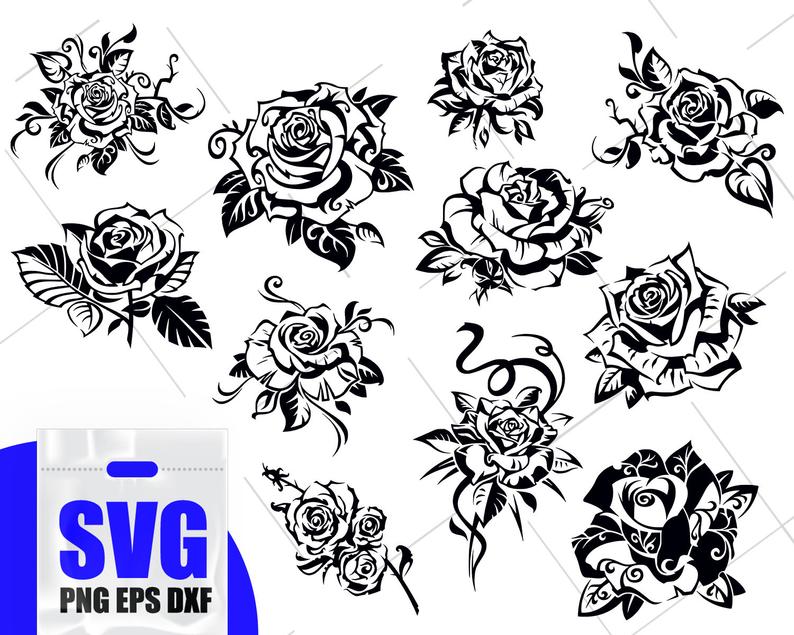794x635 Roses Rose Flower Rose Blossom Clipart Rose Vector Etsy