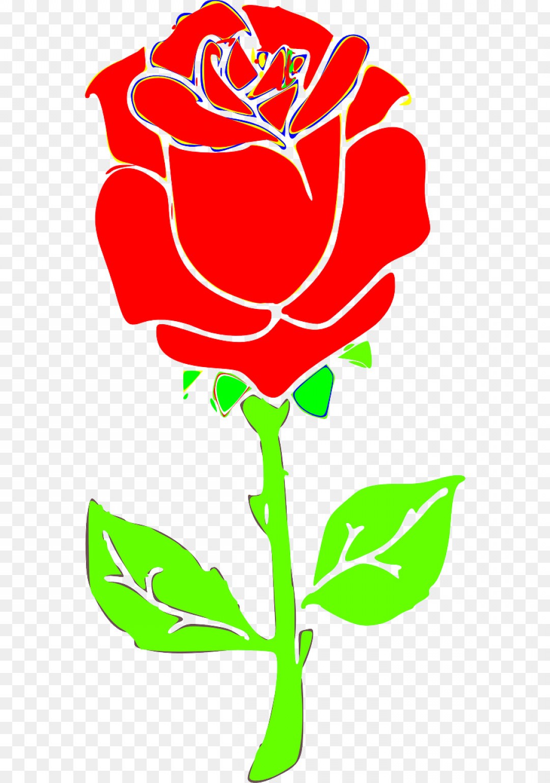 Rose Vector Art at Vectorified.com | Collection of Rose Vector Art free ...