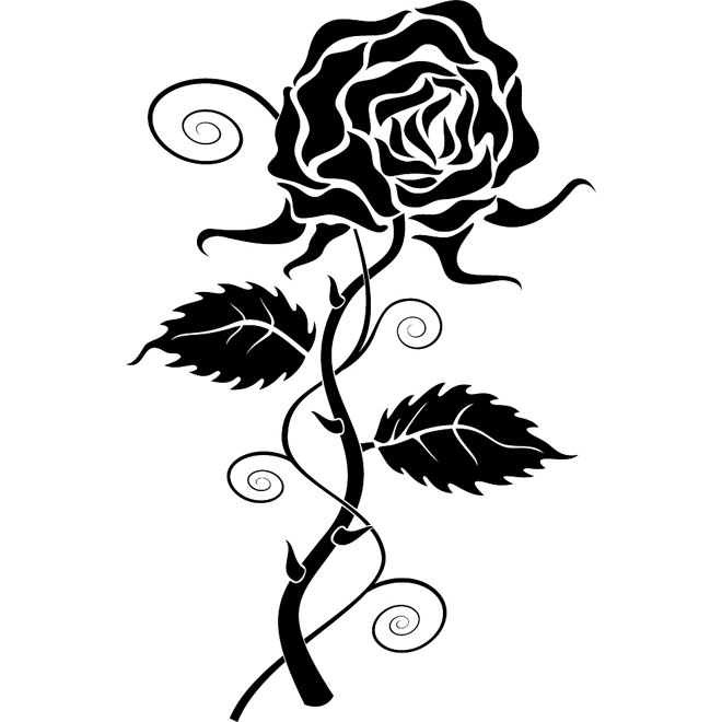 Rose Clip Art Free Vector 660x660 Rose Clip Art Free Vector