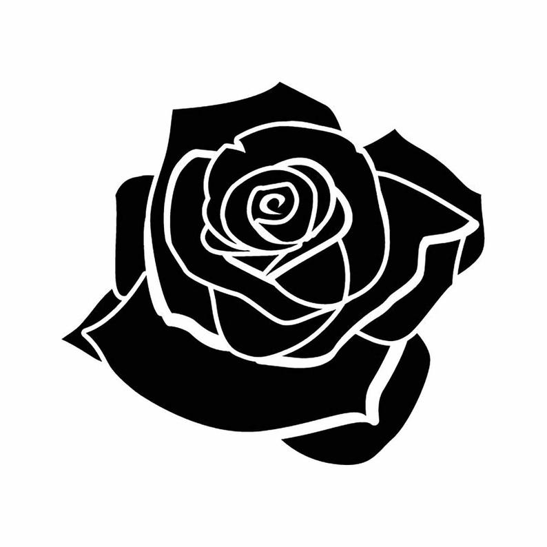 Rose Instant Download Vector Dxf Vinyl Etsy 794x794 Rose Instant Download Vector Dxf Vinyl Etsy