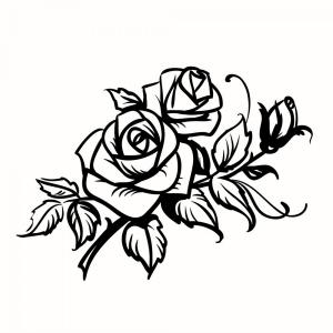 Royalty Free Clip Art Vector Logos Of Black And White Roses 300x300 Royalty Free Clip Art Vector Logos Of Black And White Roses