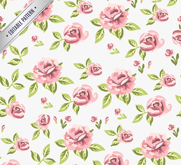 Rose Vector Pattern