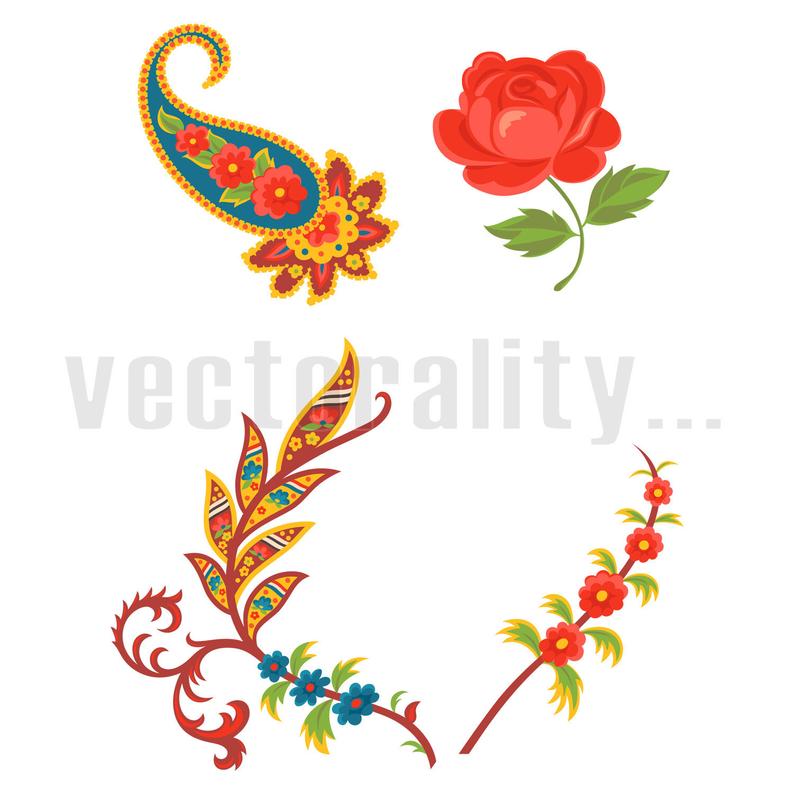Rose Flower Leaves Pattern Vine Vector Art Instant Download Etsy 794x794 Rose Flower Leaves Pattern Vine Vector Art Instant Download Etsy